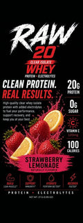 Strawberry Lemonade Protein | Raw20